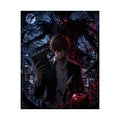 Death Note Matte Poster — Dark Ryuk & Light Yagami Anime Art (Vertical)