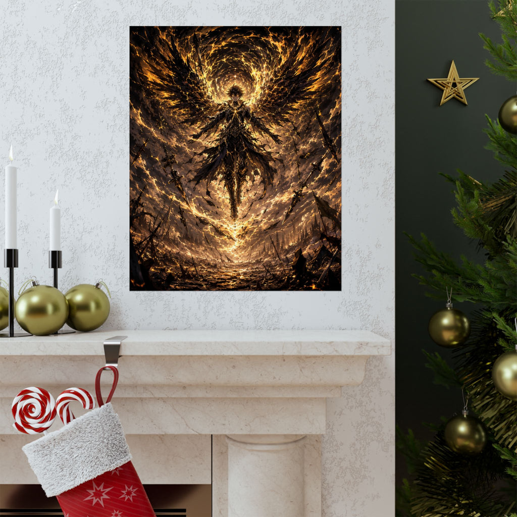 Fiery Angel Poster | Matte Vertical Poster