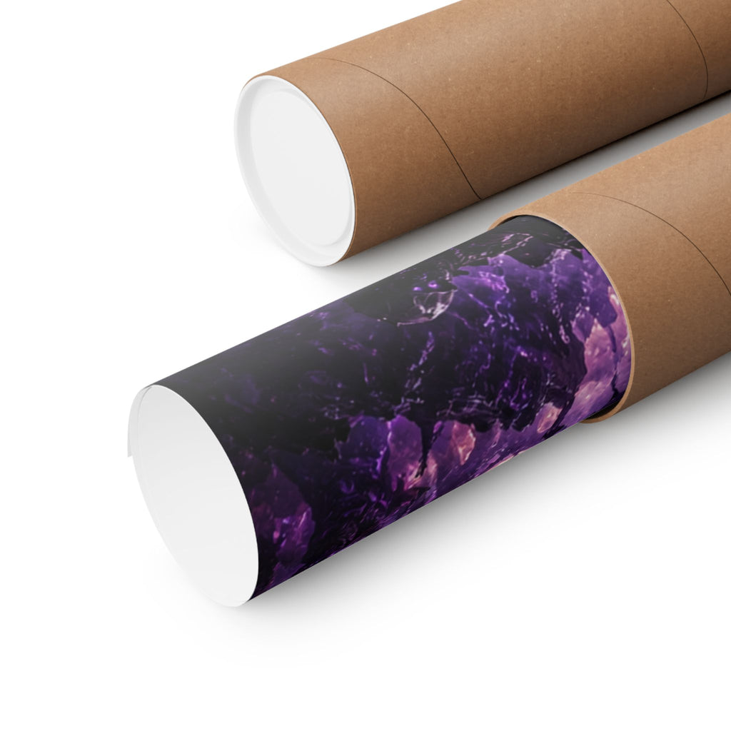 Dark Sorcerer Dota Moba Inspired Vertical Poster — Purple Fantasy Mage Wall Art