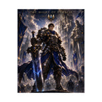 Knight Inspired Gaming Poster — Fantasy Knight Gaming Art for Gamers & Fans