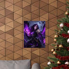 Dark Sorceress Gaming Art  — Gothic Fantasy Wall Art