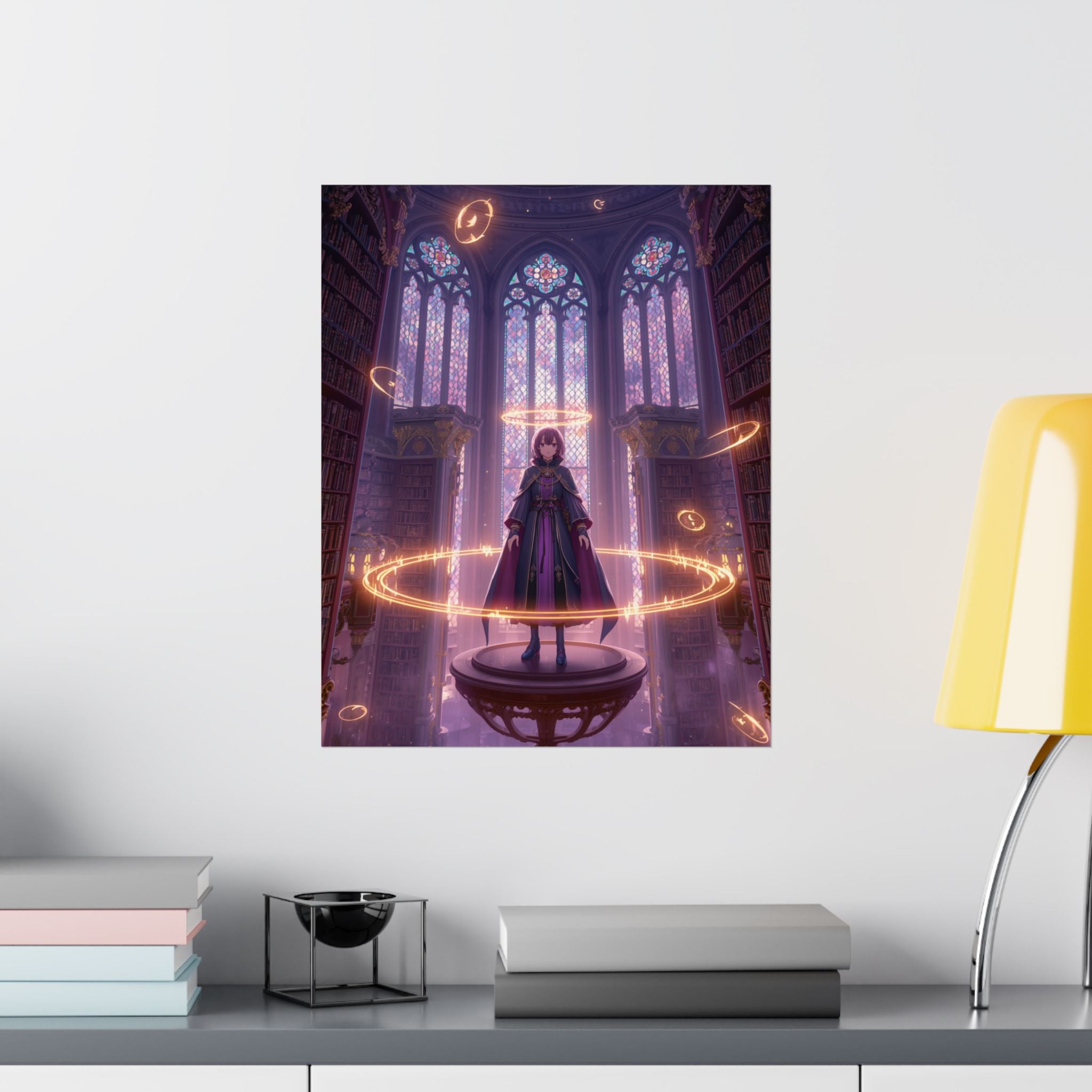 Mystic Library Sorcerer Poster