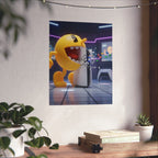 Retro Gaming Art — Retro Arcade Matte Vertical Print