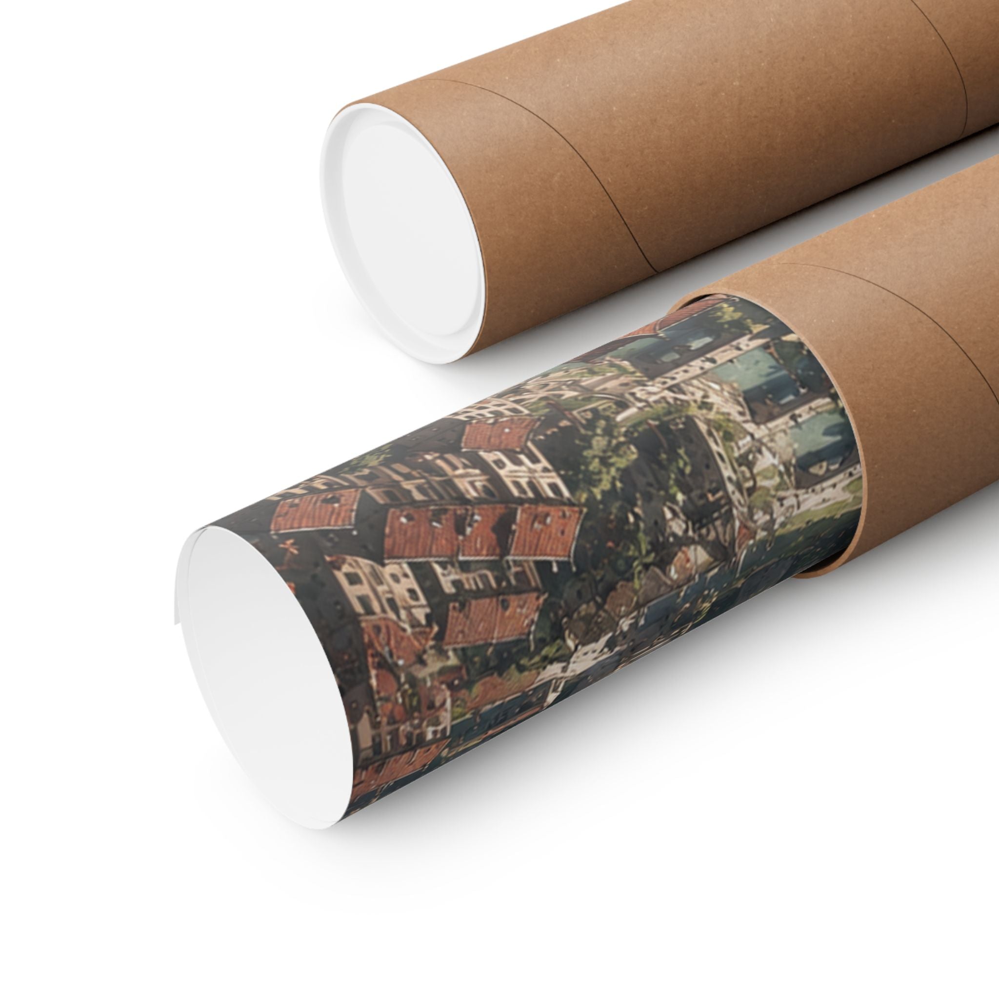 Fantasy Giant Colossus Poster — Matte Vertical Wall Art for Gamers & Anime Fans