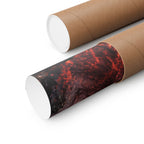 Nightmare Rider Matte Poster | Dark Horse, Red Blood Moon, Gothic Fantasy