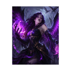 Dark Sorceress Gaming Art  — Gothic Fantasy Wall Art