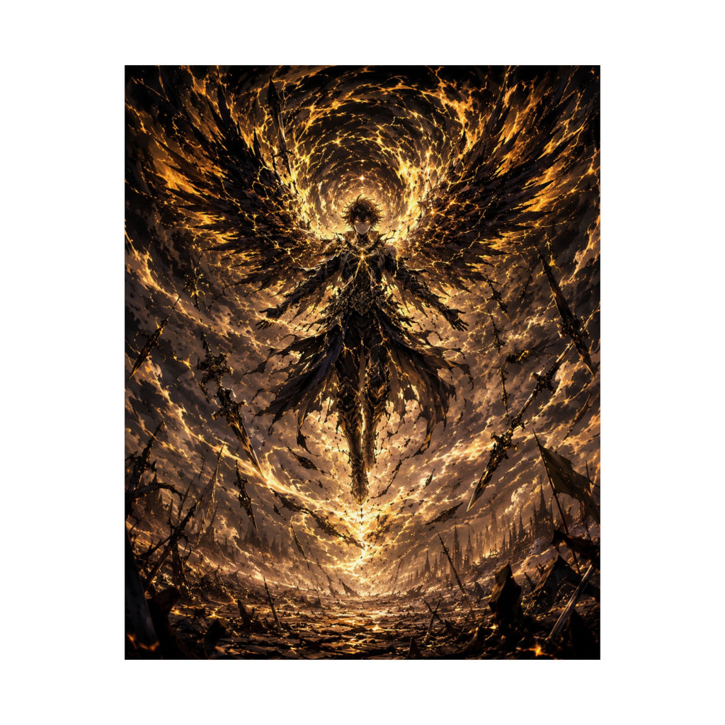 Fiery Angel Poster | Matte Vertical Poster