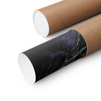 Dark Fantasy Reaver Gaming Poster — Nightblade Warrior Castle Art Print