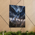 Storm Raven Poster | Matte Vertical Fantasy Wall Art