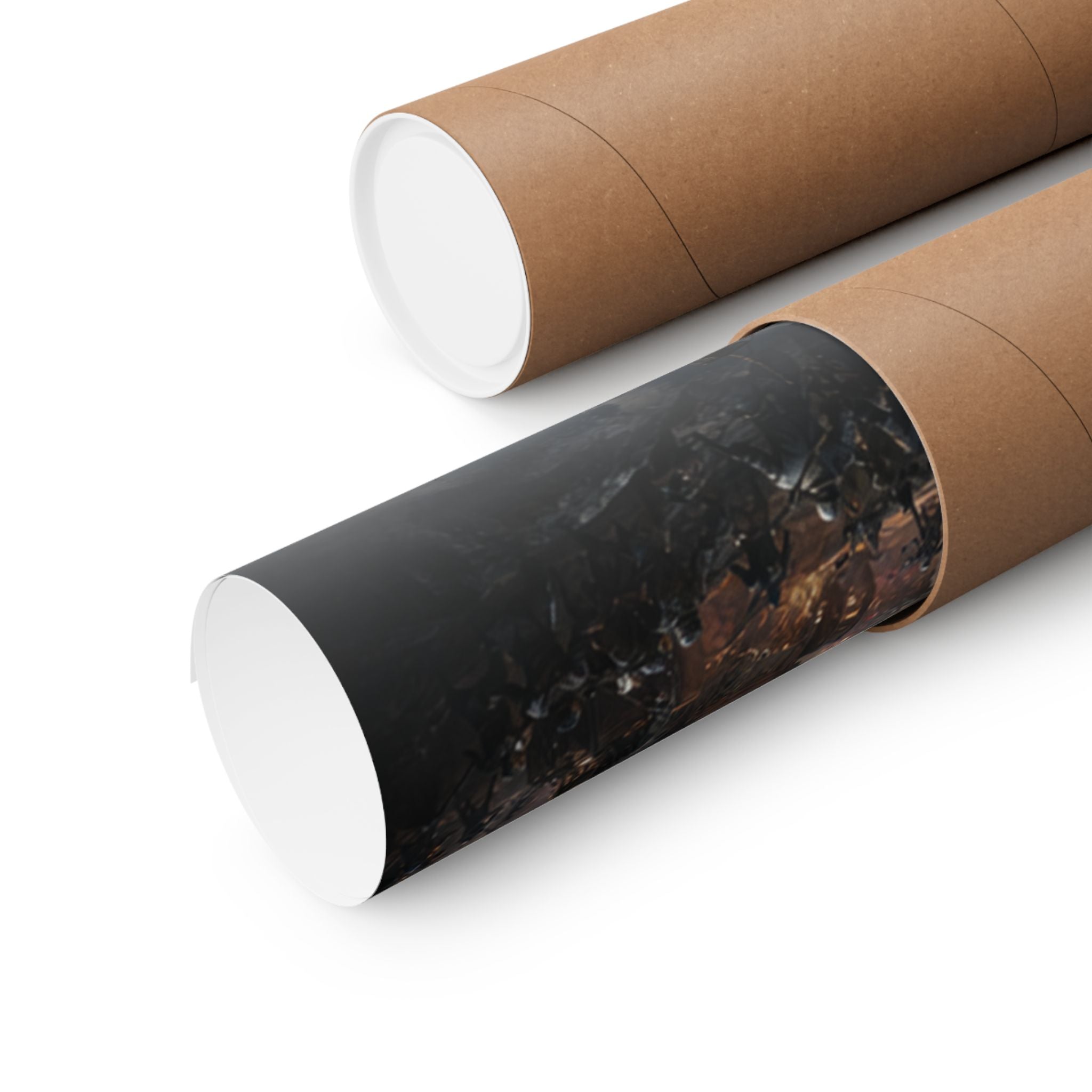 Fantasy Game Poster — Epic Dark Realm Matte Vertical Wall Art