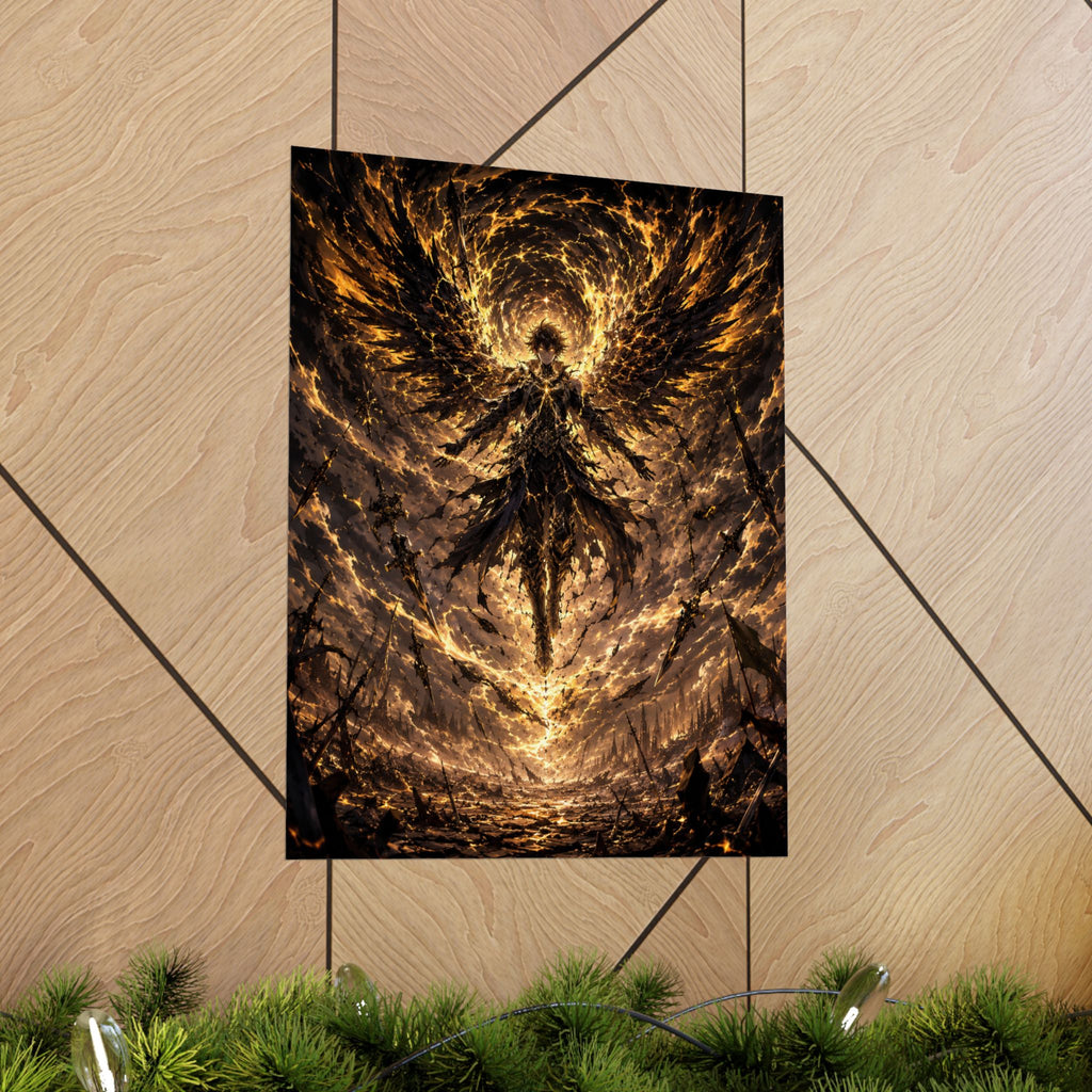 Fiery Angel Poster | Matte Vertical Poster