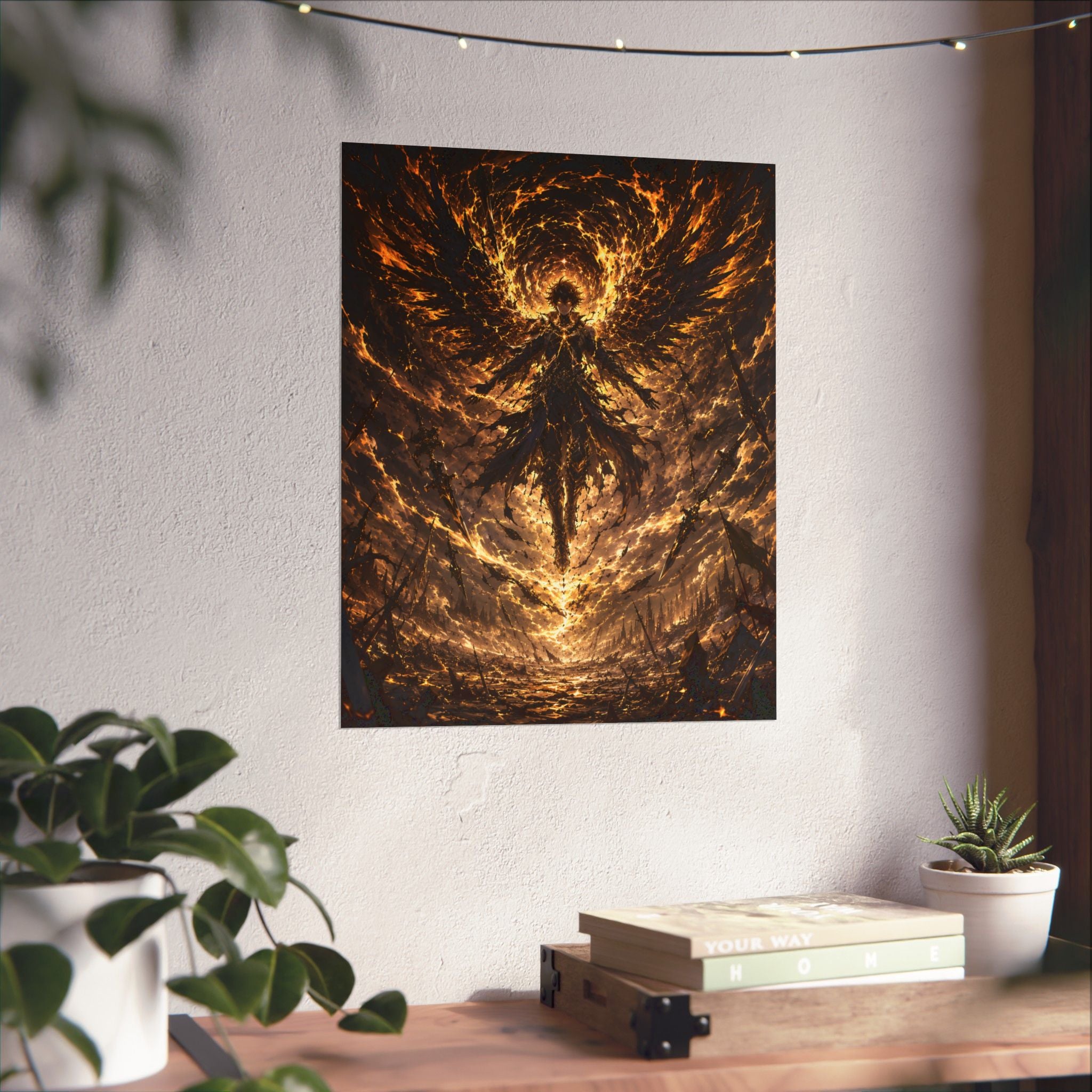 Fiery Angel Poster | Matte Vertical Poster