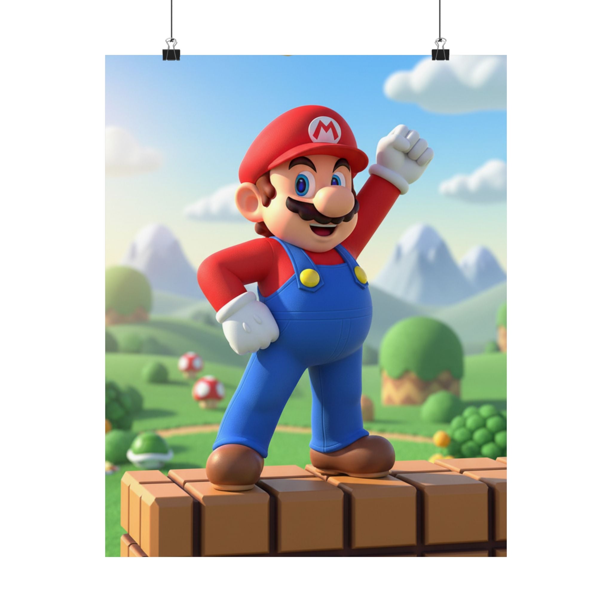 Retro Bro Gaming Poster — Retro Video Game Wall Art
