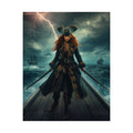 Pirate Captain Poster — Stormy Seas Adventure Wall Art