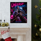 Unleash the Chaos Poster — Neon MOBAArt Print ("Make Mayhem, Own the Night")
