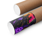 Mutant Rampage X – Retro Arcade Toad Poster | Neon Gamer Wall Art Canvas