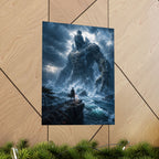 Storm Giant Mountain, Matte Vertical Poster