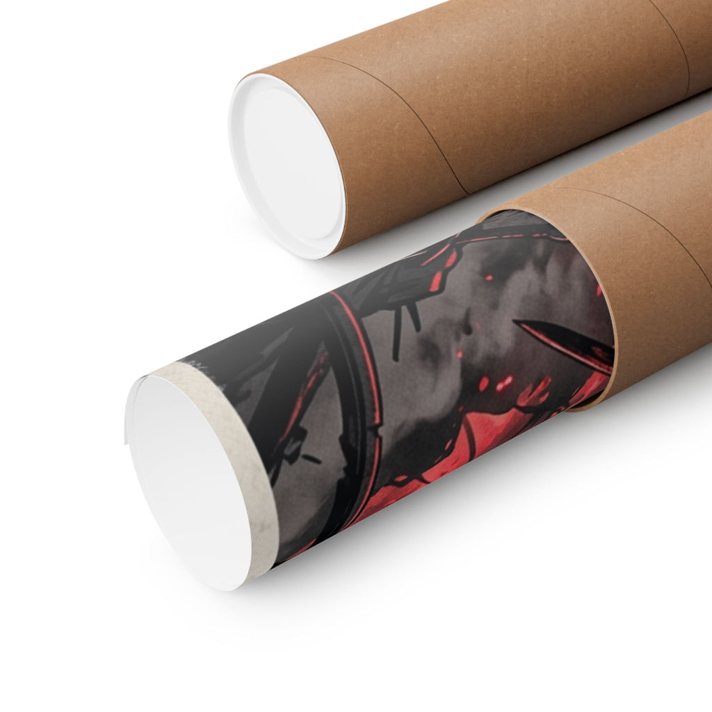Love the Grind Gaming Poster - Motivational Warrior Matte Vertical Wall Art