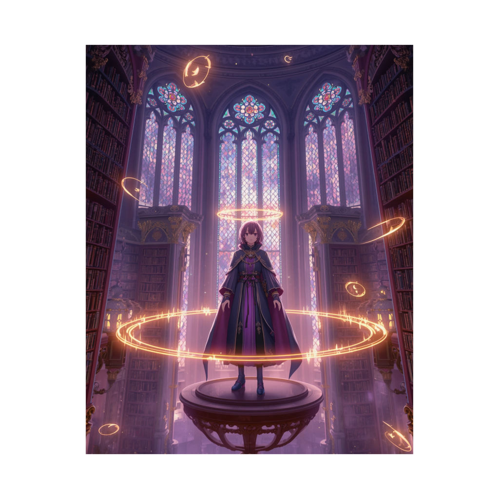 Mystic Library Sorcerer Poster