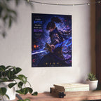 MOBA Inspired Samurai Wall Art — "Every Battle Shapes Who You Become" Fantasy Warrior Art