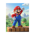 Retro Bro Gaming Poster — Retro Video Game Wall Art