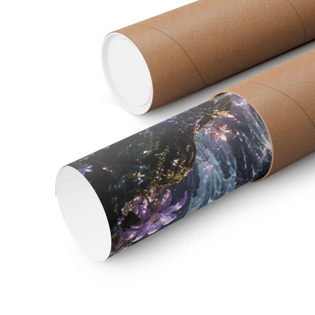 Majestic White Unicorn Poster | Matte Vertical Fantasy Wall Art