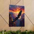 Majestic Eagle Matte Poster - Wildlife Home Decor, Nature Wall Art, Eagle Lover Gift, Adventure Themed Decor, Bird Watcher Inspiration