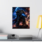 Space Marine Poster — Epic Sci‑Fi Warrior Wall Art