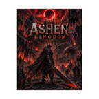 Souls Ashen Dark Fantasy Poster — Goth Gaming Wall Art