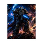 Space Marine Poster — Epic Sci‑Fi Warrior Wall Art