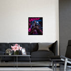 MOBA Art "Unleash the Chaos" Neon Riot Illustration