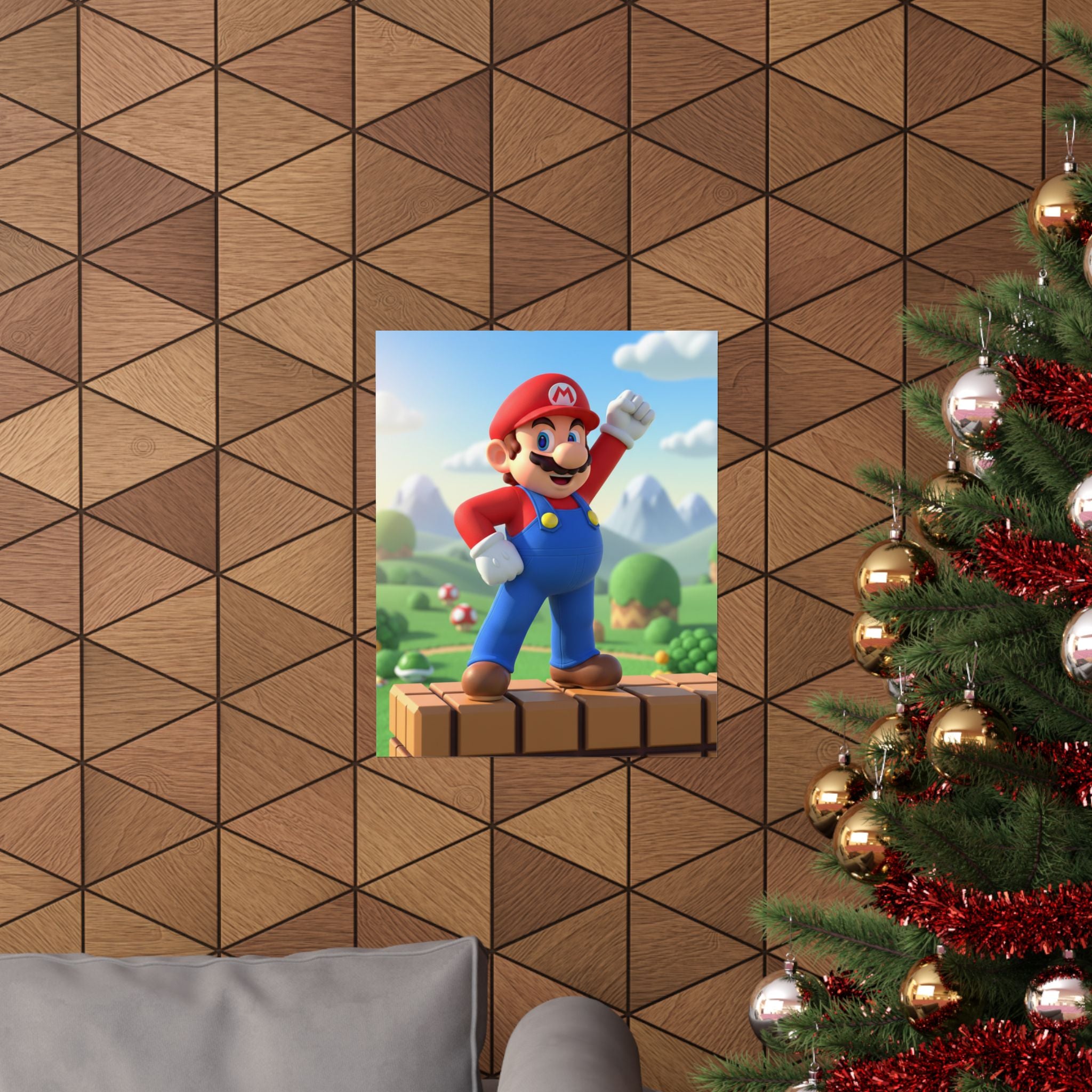 Retro Bro Gaming Poster — Retro Video Game Wall Art