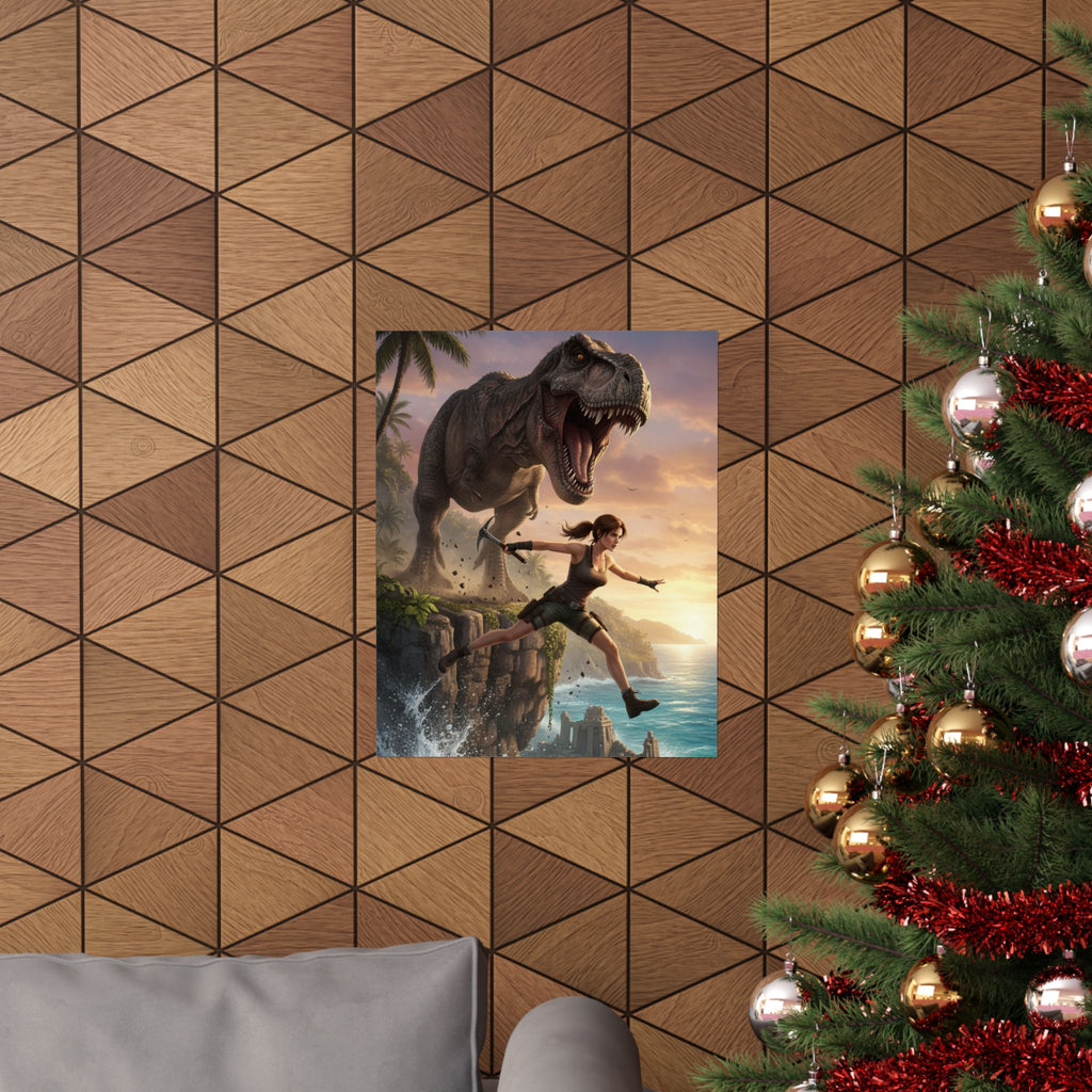 Tomb Hunter Gaming Art — Action Wall Art