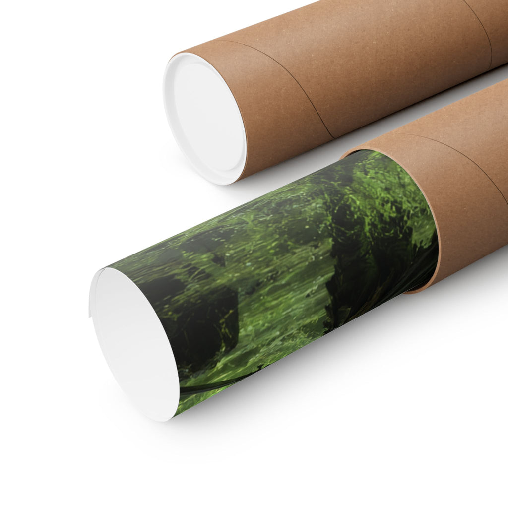 Hydra Monster Matte Vertical Poster | Dark Fantasy, Green Swamp