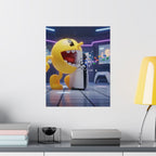 Retro Gaming Art — Retro Arcade Matte Vertical Print