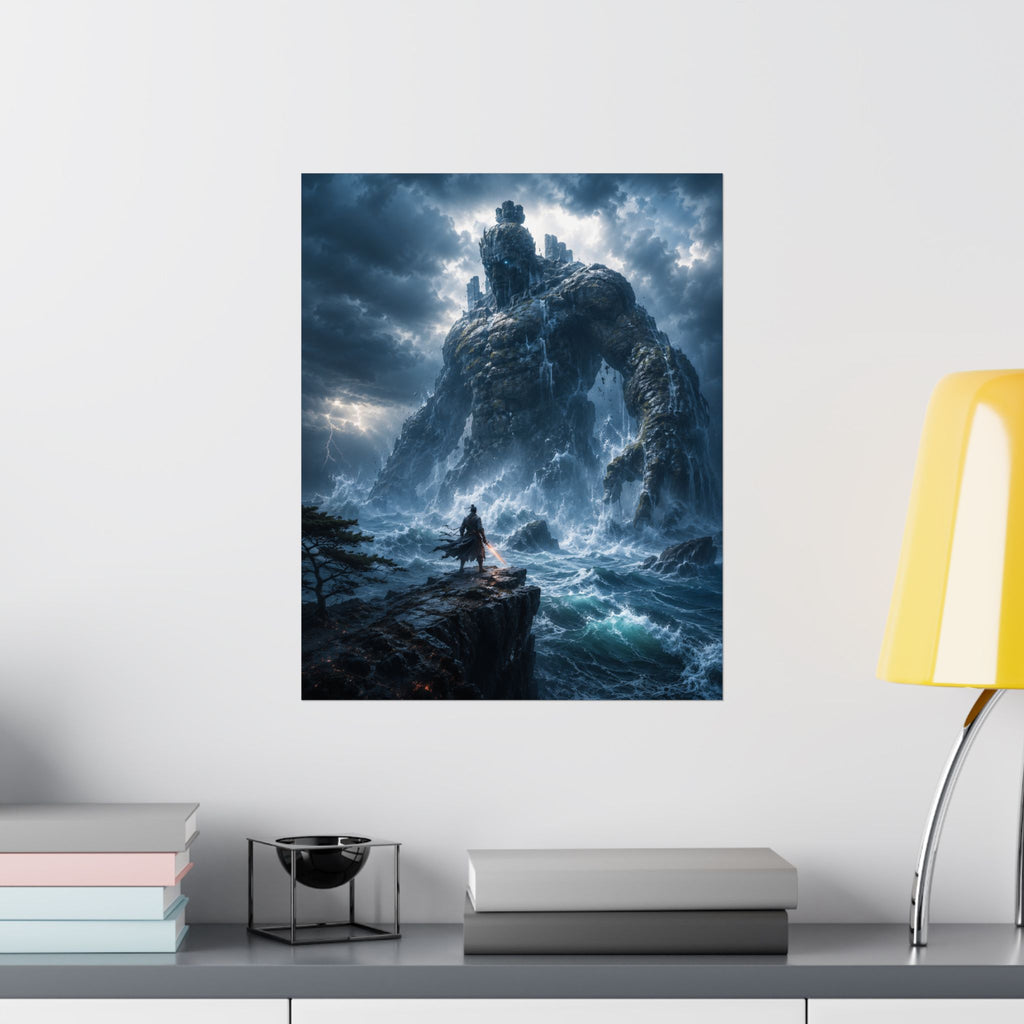 Storm Giant Mountain, Matte Vertical Poster