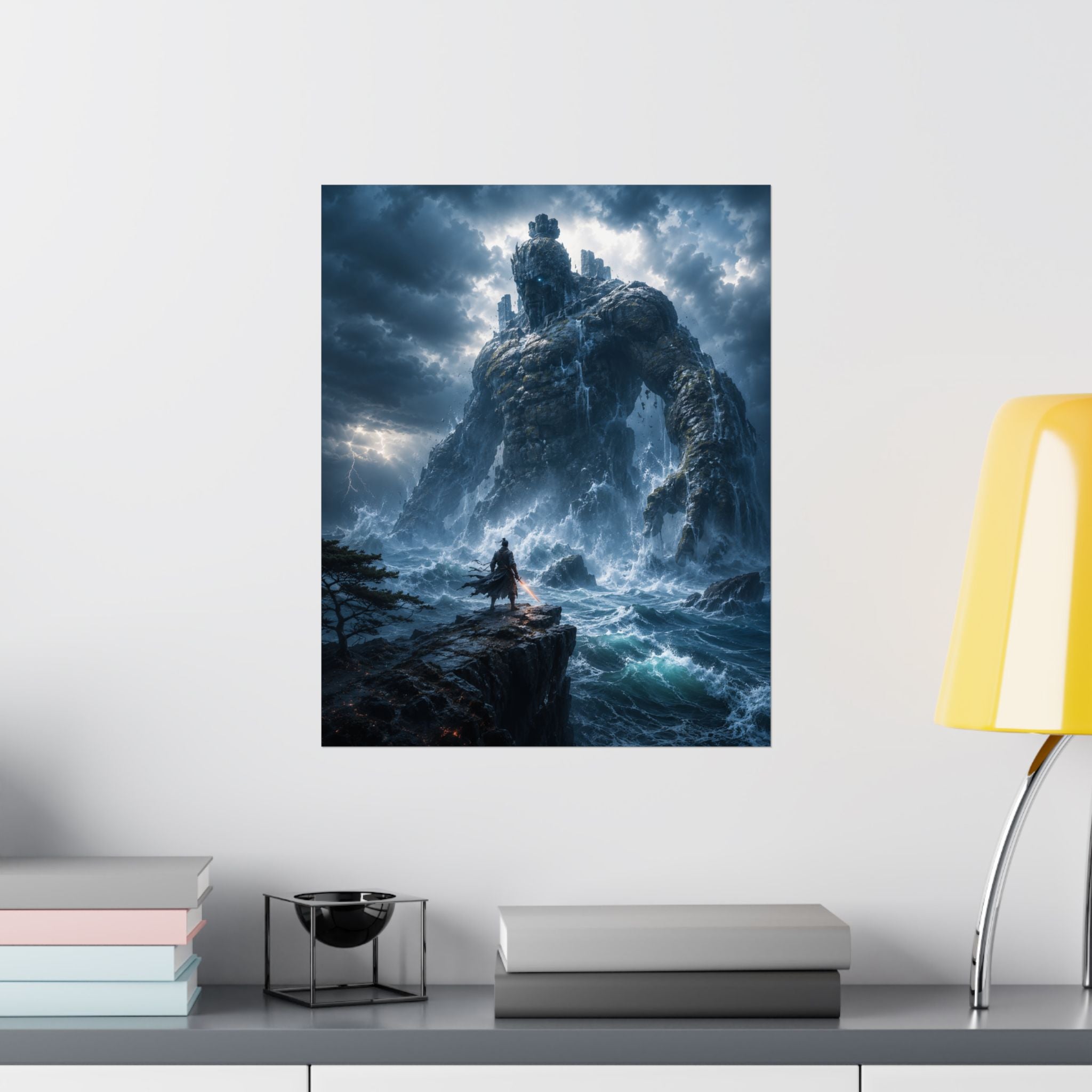 Storm Giant Mountain, Matte Vertical Poster