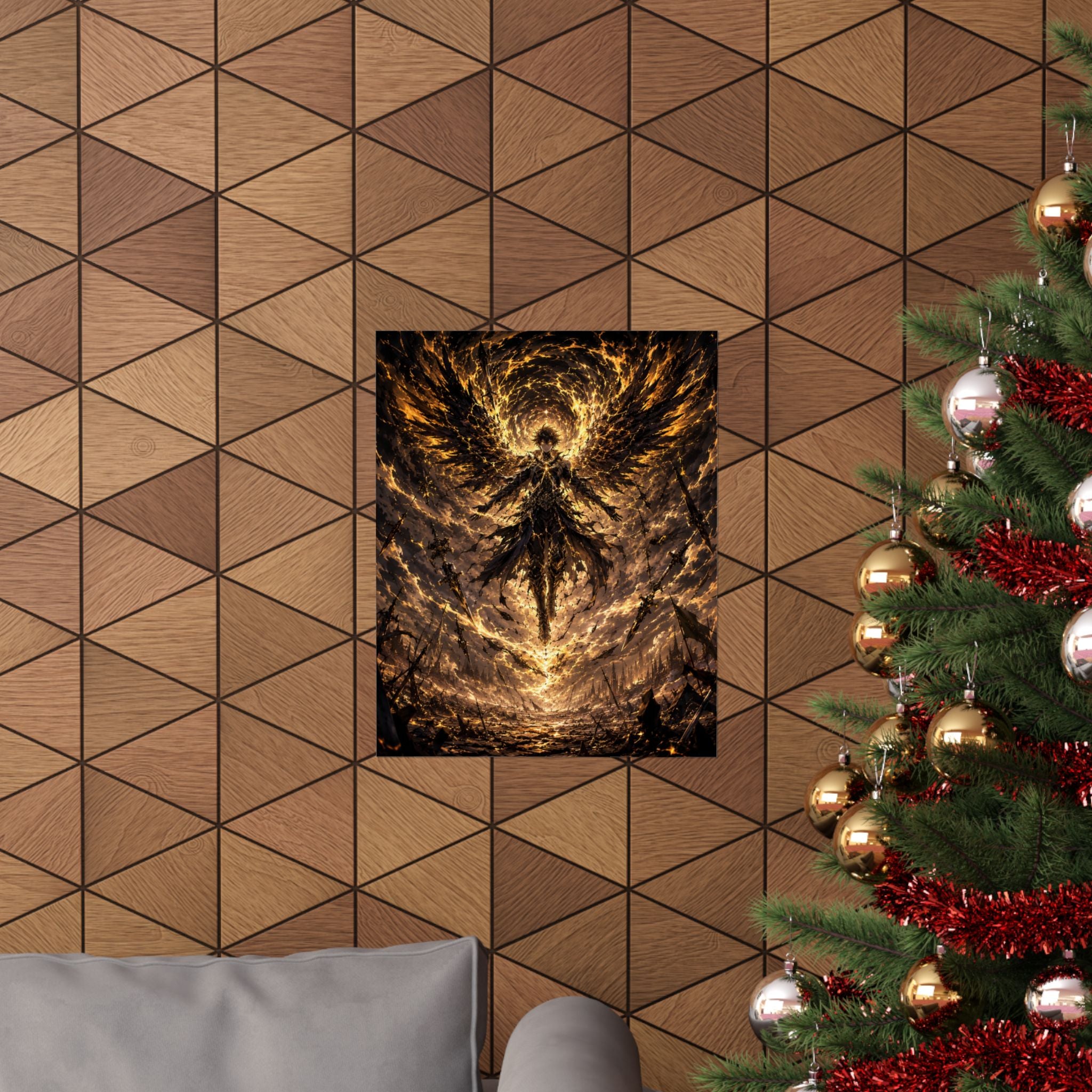 Fiery Angel Poster | Matte Vertical Poster