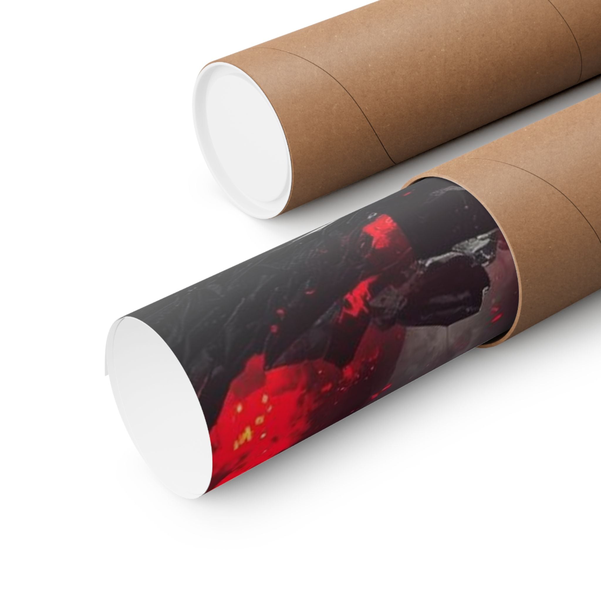 Level Up Poster — Dark Sci‑Fi Gamer Wall Art