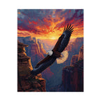 Majestic Eagle Matte Poster - Wildlife Home Decor, Nature Wall Art, Eagle Lover Gift, Adventure Themed Decor, Bird Watcher Inspiration
